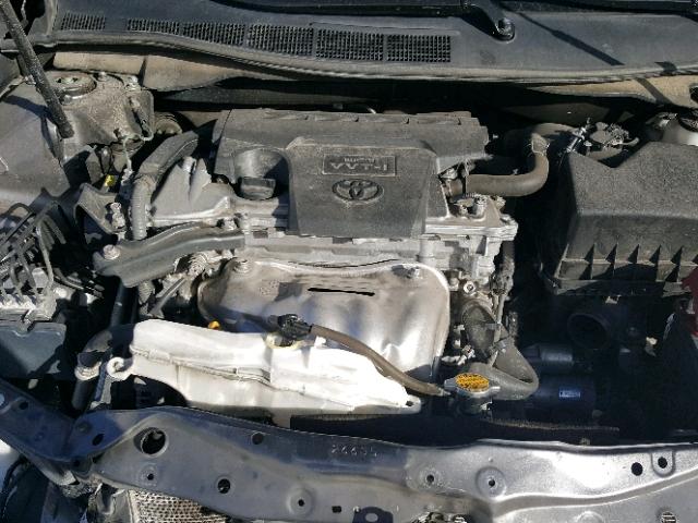 4T1BF1FK1CU145725 - 2012 TOYOTA CAMRY BASE CHARCOAL photo 7