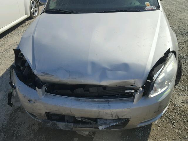 2G1WB58N379309245 - 2007 CHEVROLET IMPALA LS SILVER photo 7