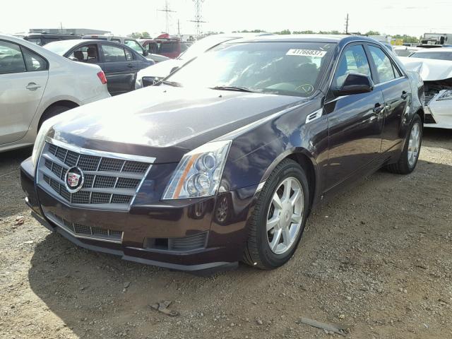 1G6DG577690119250 - 2009 CADILLAC CTS PURPLE photo 2