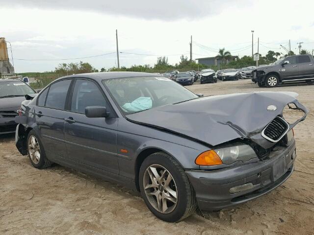 WBAAV33421EE76700 - 2001 BMW 325 BLUE photo 1