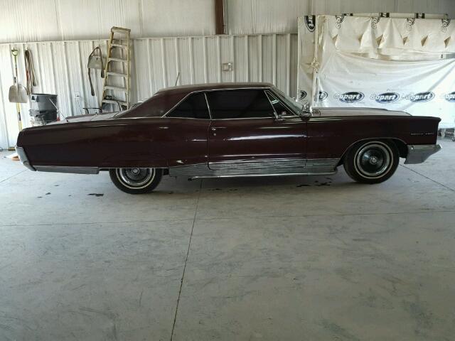 266576P221354 - 1966 PONTIAC GRAN PRIX BURGUNDY photo 9