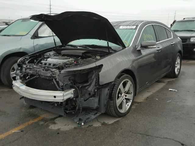 19UUA86529A013213 - 2009 ACURA TL CHARCOAL photo 2