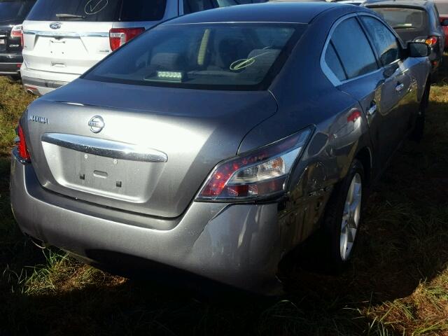 1N4AA5AP3EC460730 - 2014 NISSAN MAXIMA S رمادي صورة 4