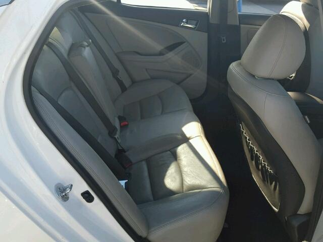 5XXGN4A75DG170720 - 2013 KIA OPTIMA EX WHITE photo 6