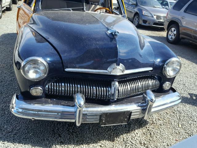 51LA12175M - 1951 MERCURY WAGON BLUE photo 10