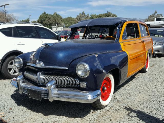 51LA12175M - 1951 MERCURY WAGON BLUE photo 2