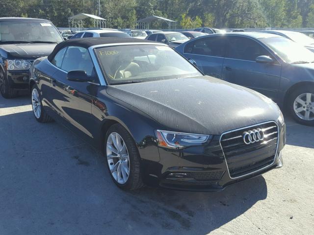 WAUAFAFH0DN017473 - 2013 AUDI A5 PREMIUM BLACK photo 1