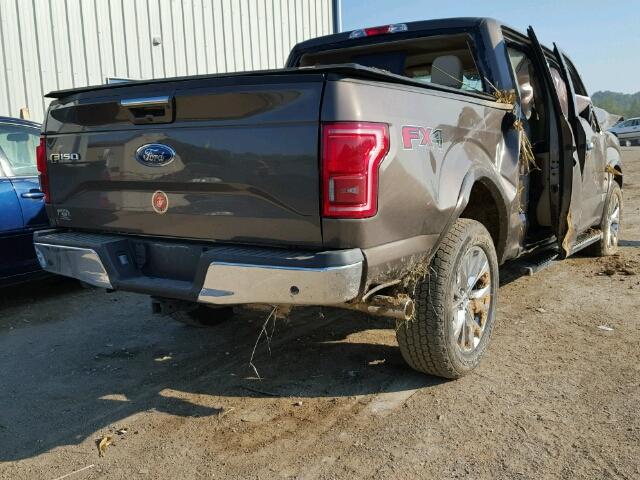 1FTEW1EF6HKC69031 - 2017 FORD F150 SUPER TAN photo 4