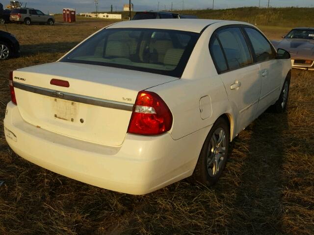 1G1ZS58NX7F119026 - 2007 CHEVROLET MALIBU LS თეთრი ფოტო 4