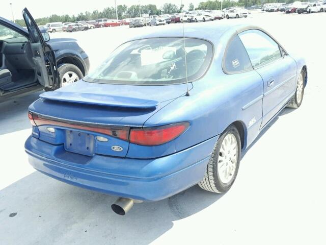 3FAKP1139XR210910 - 1999 FORD ESCORT ZX2 BLUE photo 4