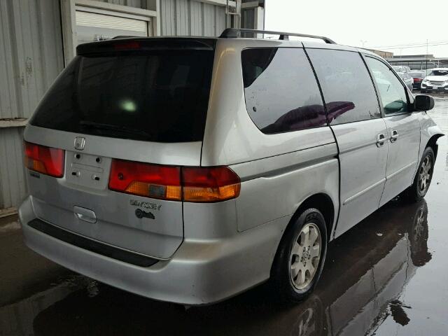 5FNRL18633B137646 - 2003 HONDA ODYSSEY SILVER photo 4