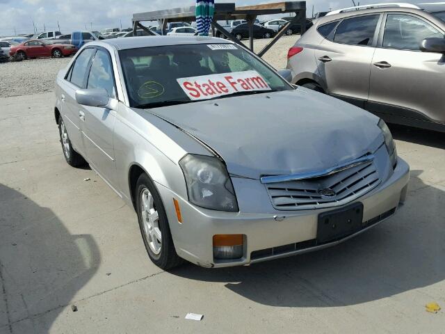 1G6DM57T260126696 - 2006 CADILLAC CTS SILVER photo 1