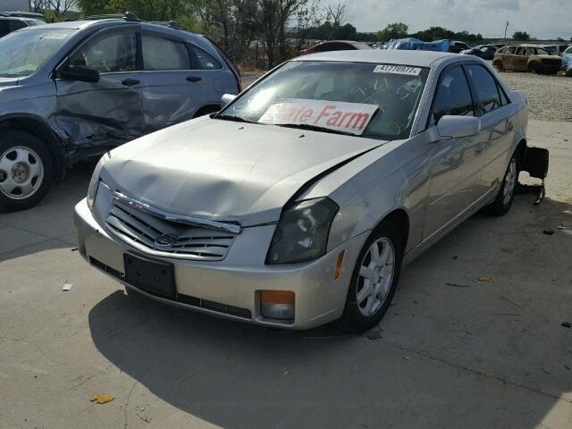 1G6DM57T260126696 - 2006 CADILLAC CTS SILVER photo 2