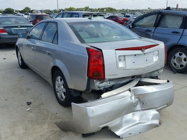 1G6DM57T260126696 - 2006 CADILLAC CTS SILVER photo 3