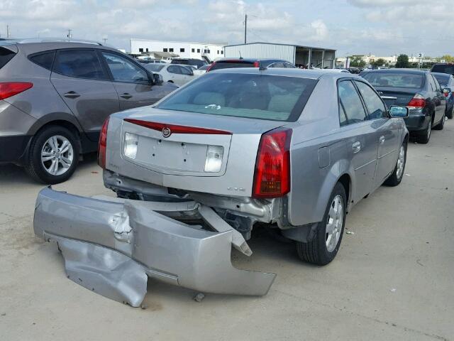 1G6DM57T260126696 - 2006 CADILLAC CTS SILVER photo 4