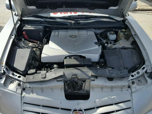 1G6DM57T260126696 - 2006 CADILLAC CTS SILVER photo 7