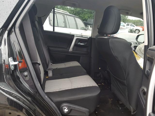 JTEBU5JR7J5507324 - 2018 TOYOTA 4RUNNER SR BLACK photo 6