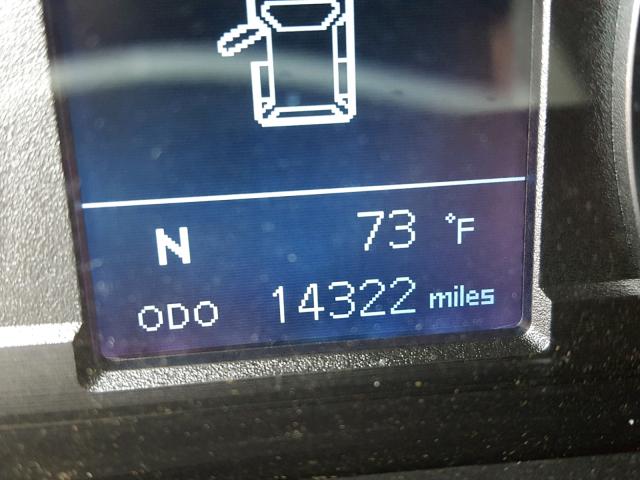 JTEBU5JR7J5507324 - 2018 TOYOTA 4RUNNER SR BLACK photo 8