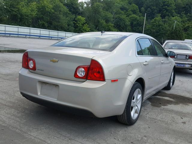 1G1ZB5E18BF295776 - 2011 CHEVROLET MALIBU LS GOLD photo 4