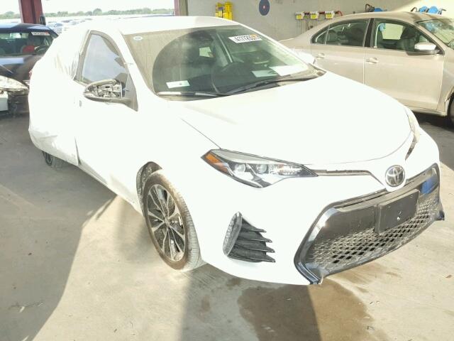 5YFBURHEXHP703141 - 2017 TOYOTA COROLLA L WHITE photo 1