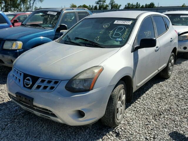 JN8AS5MV7EW702889 - 2014 NISSAN ROGUE SELE SILVER photo 2