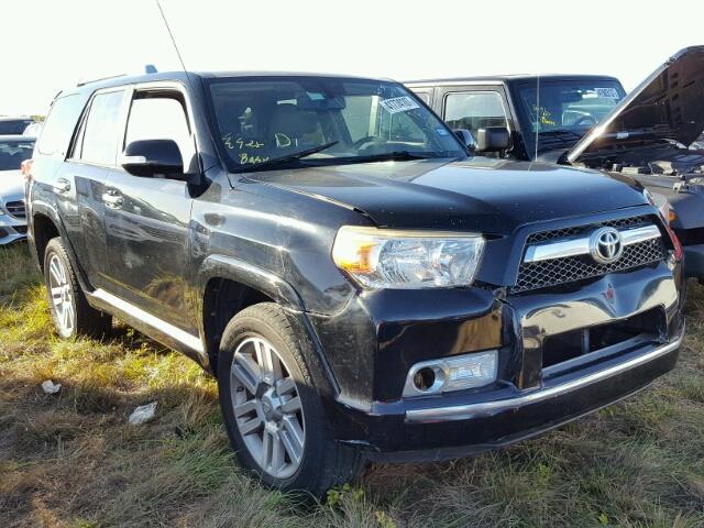 JTEBU5JR6B5036428 - 2011 TOYOTA 4RUNNER SR BLACK photo 1