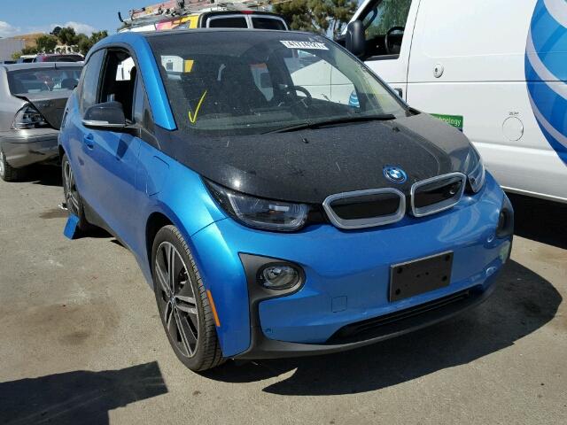 WBY1Z8C55HV889567 - 2017 BMW I3 REX BLUE photo 1