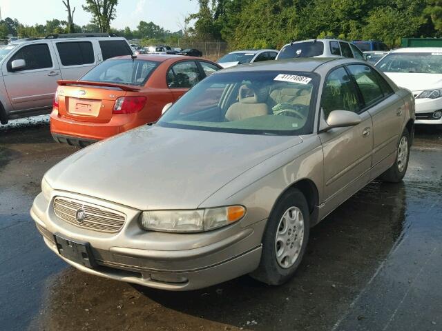 1G4GC5EG7AF245669 - 2010 BUICK LACROSSE C GOLD photo 2