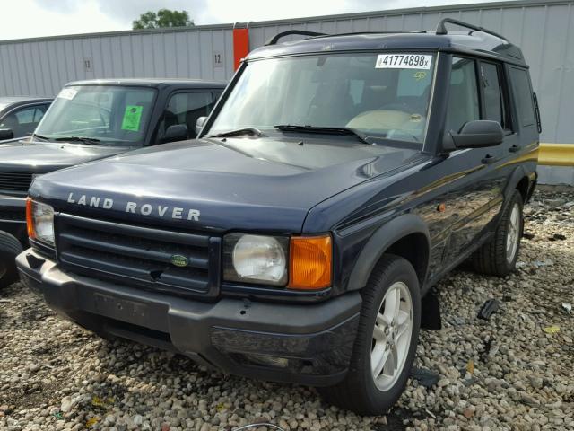 SALTY1245YA270805 - 2000 LAND ROVER DISCOVERY BLUE photo 2