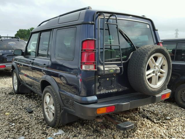 SALTY1245YA270805 - 2000 LAND ROVER DISCOVERY BLUE photo 3