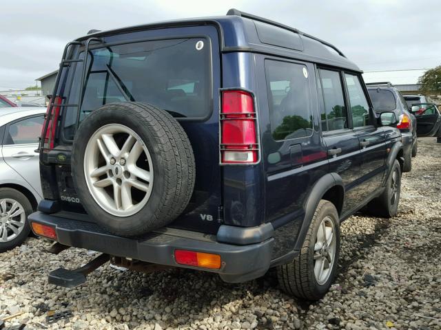 SALTY1245YA270805 - 2000 LAND ROVER DISCOVERY BLUE photo 4