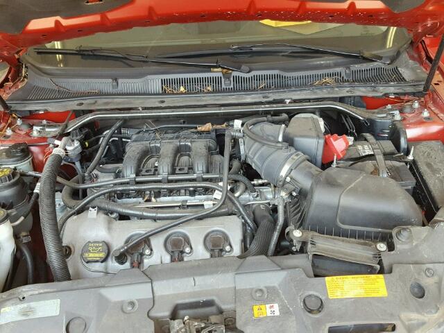 1FAHP2EW6BG136009 - 2011 FORD TAURUS SEL RED photo 7