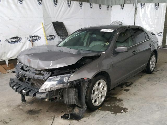 3FAHP0HAXAR377079 - 2010 FORD FUSION GRAY photo 2