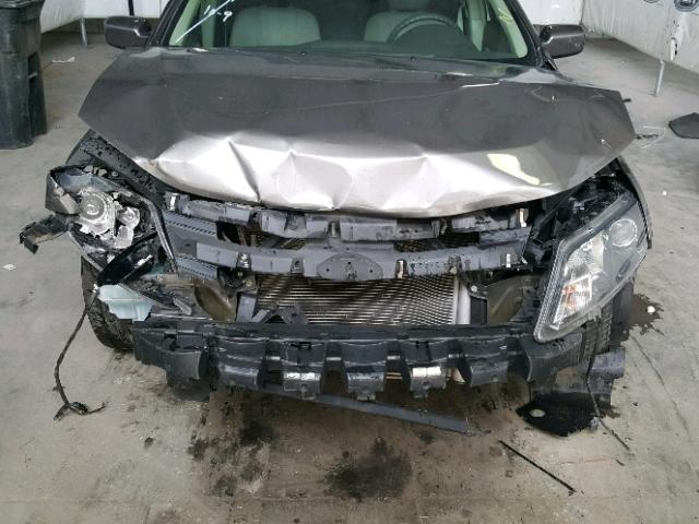 3FAHP0HAXAR377079 - 2010 FORD FUSION GRAY photo 9