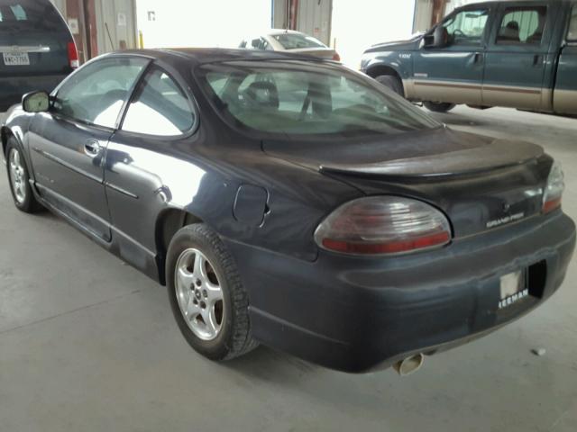 1G2WP12K0XF336091 - 1999 PONTIAC GRAND PRIX BLACK photo 3