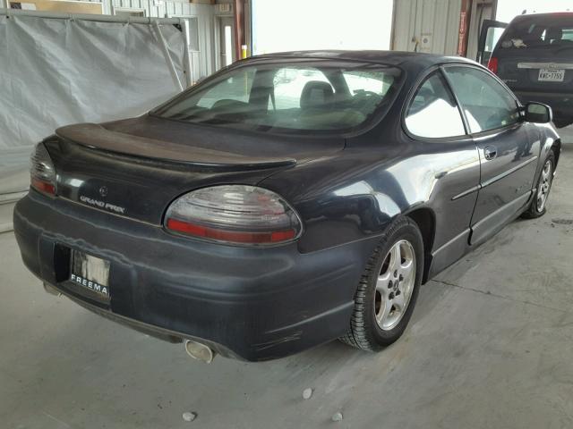 1G2WP12K0XF336091 - 1999 PONTIAC GRAND PRIX BLACK photo 4