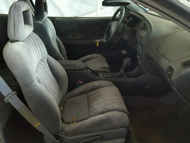 1G2WP12K0XF336091 - 1999 PONTIAC GRAND PRIX BLACK photo 5