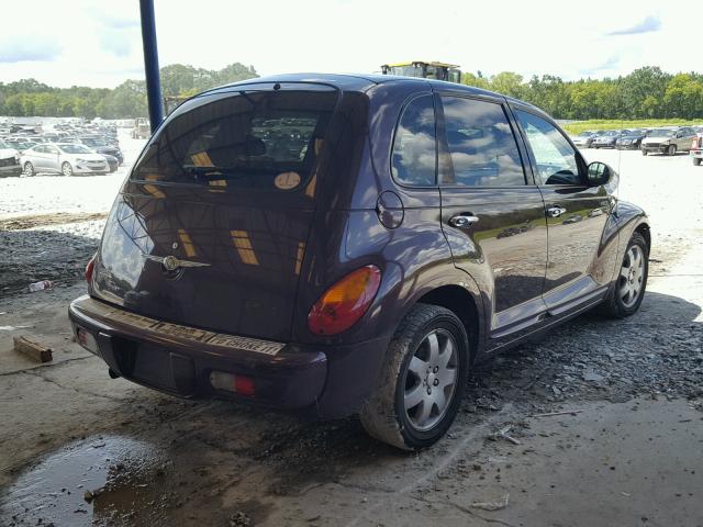 3C4FY58B34T333940 - 2004 CHRYSLER PT CRUISER PURPLE photo 4