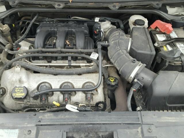 2FMHK6CC0ABA81633 - 2010 FORD FLEX SEL Սպիտակ լուսանկար 7