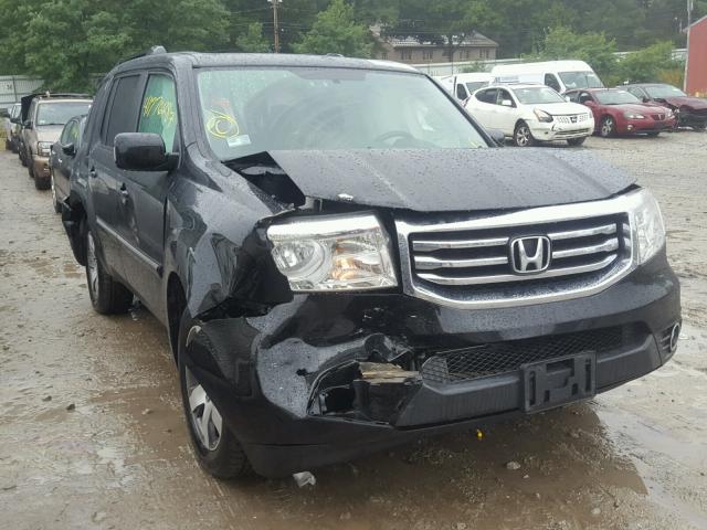 5FNYF4H99EB017531 - 2014 HONDA PILOT BLACK photo 1