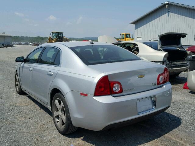 1G1ZC5E13BF176742 - 2011 CHEVROLET MALIBU 1LT SILVER photo 3