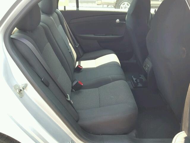 1G1ZC5E13BF176742 - 2011 CHEVROLET MALIBU 1LT SILVER photo 6