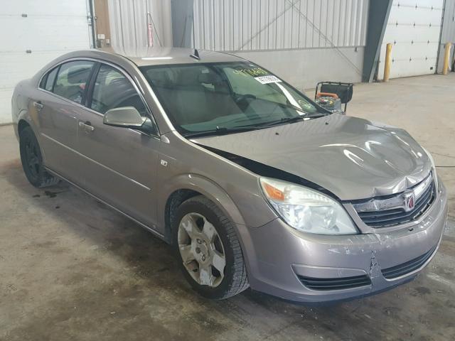 1G8ZS57N58F250904 - 2008 SATURN AURA XE BROWN photo 1