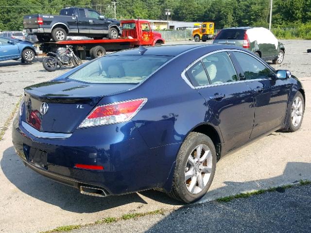 19UUA8F5XEA003653 - 2014 ACURA TL TECH BLUE photo 4