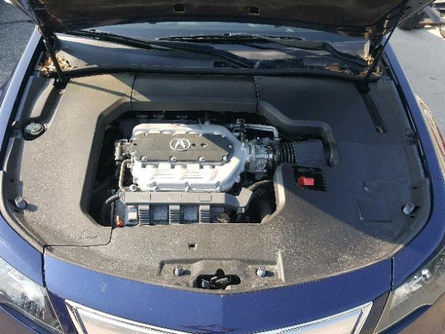 19UUA8F5XEA003653 - 2014 ACURA TL TECH BLUE photo 7