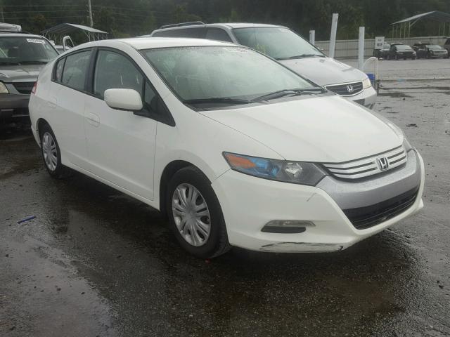 JHMZE2H59BS001271 - 2011 HONDA INSIGHT LX WHITE photo 1