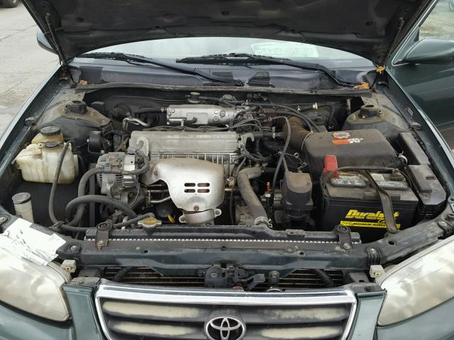 4T1BG22K9YU639427 - 2000 TOYOTA CAMRY GREEN photo 7