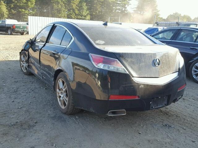19UUA8F28AA009502 - 2010 ACURA TL BLACK photo 3