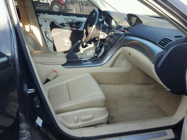 19UUA8F28AA009502 - 2010 ACURA TL BLACK photo 5