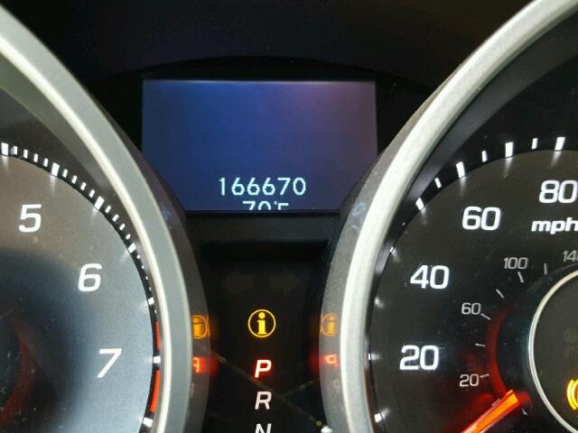 19UUA8F28AA009502 - 2010 ACURA TL BLACK photo 8